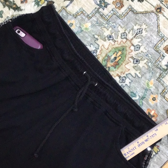 VTG 90s L.A.BLUES ‘Active’ Black Silver Sequin Side Seams with Pockets - Picture 7 of 9